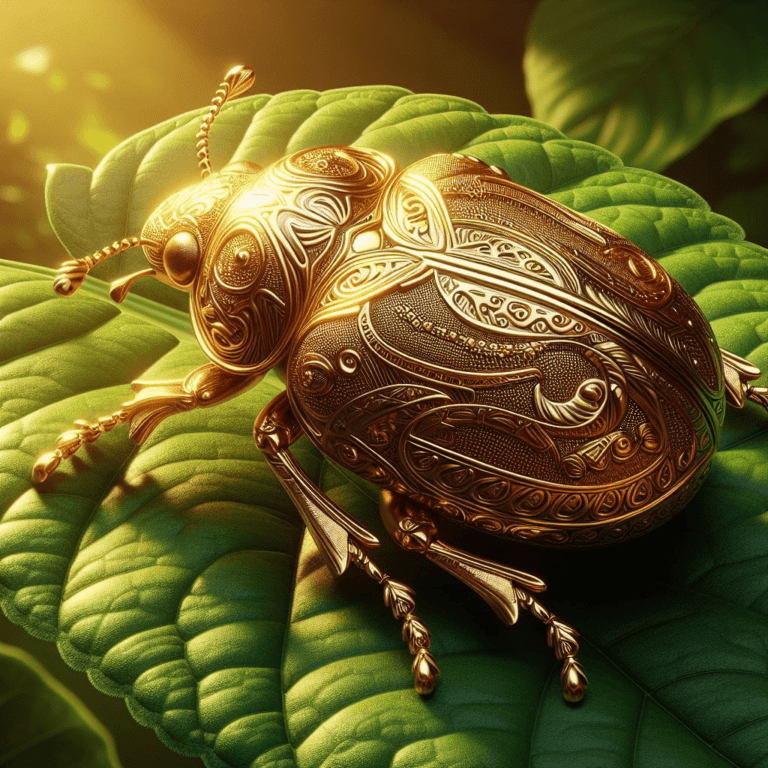 Golden Beetle Spiritual Meaning & Dream Explained