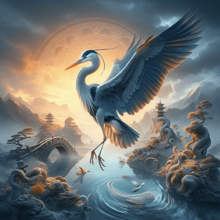 Grey Heron Spiritual Meaning & Symbolism