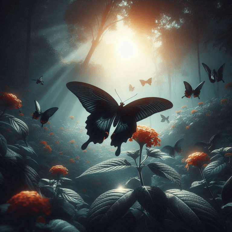 The Spiritual Meaning of Black Butterflies: Signs and Symbols